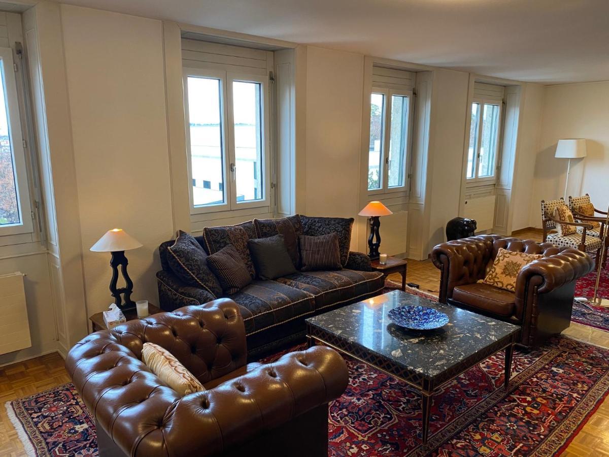 Geneve, Plein Centre,Belle Vue Lac, Splendide Et Grand Appartement 외부 사진